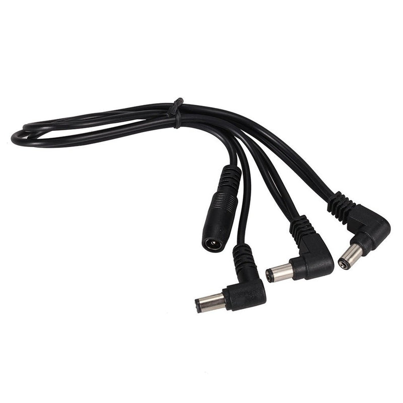 1 to 3 Cable Daisy Chain Guitar Effect Pedal Power Supply Splitter Cable Adapter