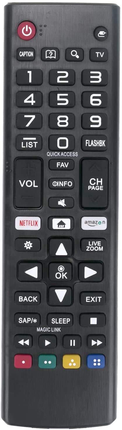 Universal Remote Control Replacement for LG Smart TVs All Models: AKB75095307 AKB74915305 AKB75375604 and More