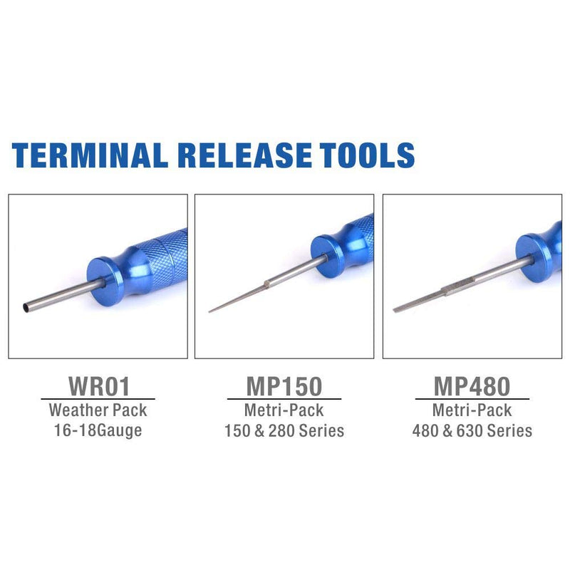 IWISS Extractor Tool, Removal Tools for Weather Pack and Metri-Pack Connectors-3 Pack