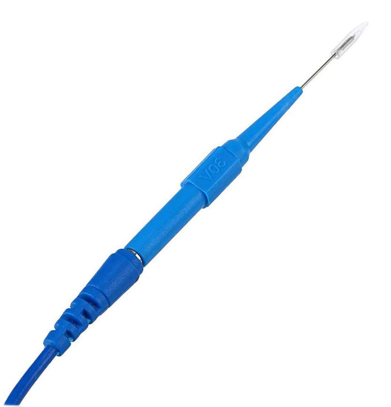 15pcs Test Back Probe Pin,0.7mm on-Destructive Pin Test Probes Pin Insulation Piercing Needle Multimeter Test Probe for 4mm Banana Plug