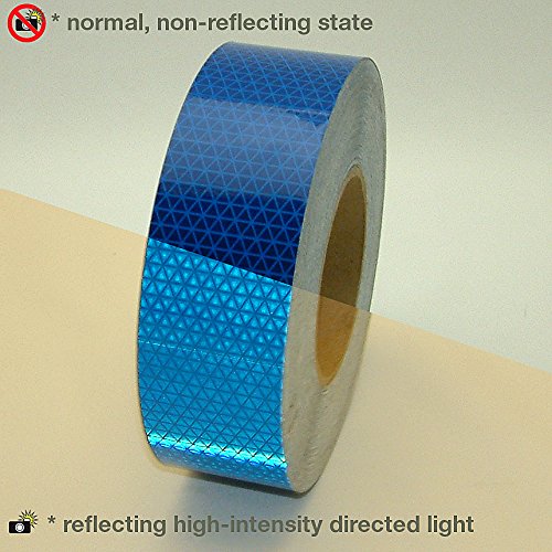 Oralite V92-DB-COLORS Microprismatic Conspicuity Tape: 2 in. x 15 ft. (Orange) Orange