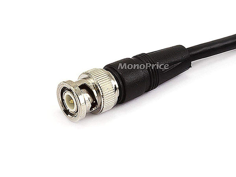 Monoprice 50ft RG/58 AU 48% Braid - Black - (106922)