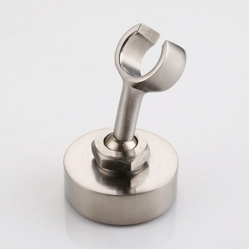 Weirun Bathroom Brass Handheld Shower Head Bracket Hand Sprayer Holder Stepless Adjustable Wall Mount, Brushed Nickel
