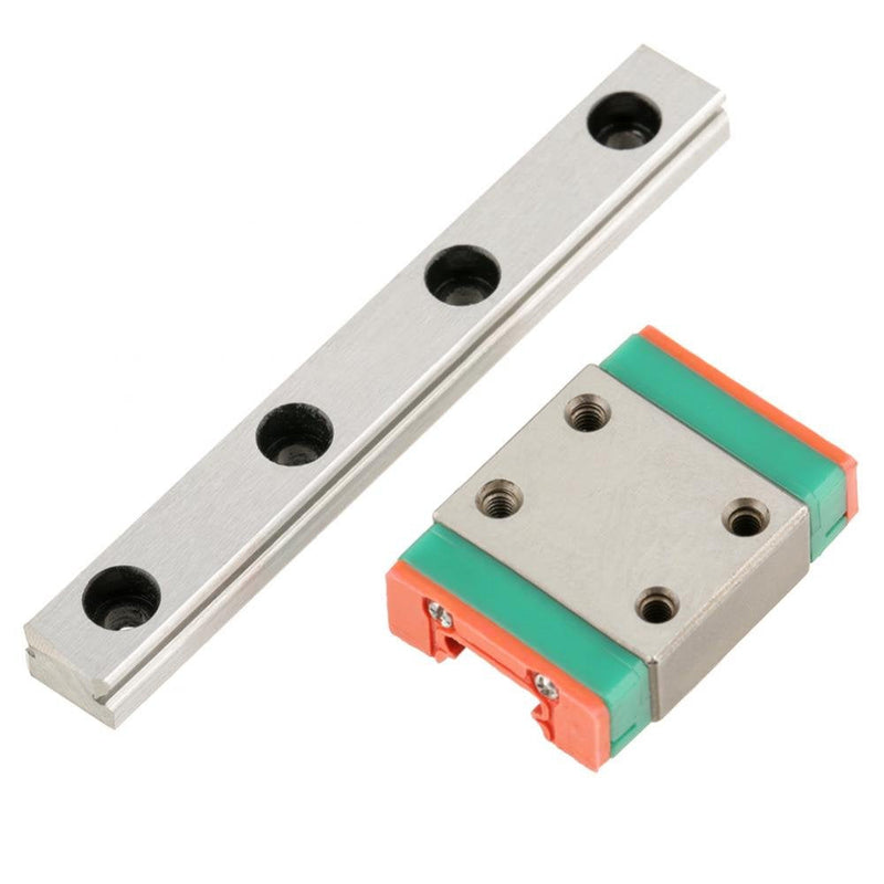 LWL7B Miniature Linear Guide Rail 7mm Width Slide Block for 3D Printer CNC Machine(55MM) 55MM