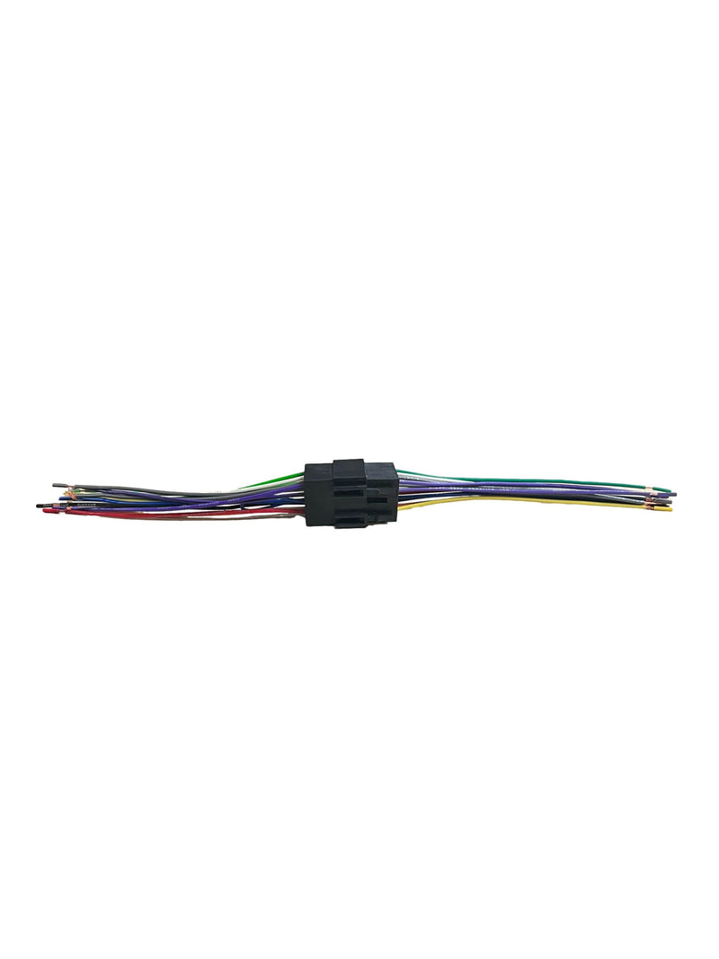 IMC Audio Semi Truck Stereo Wiring Harness Plug Play Radio CD Player in Dash Compatible with Freightliner International Peterbilt Volvo Sterling Mack Kenworth Big Rig Male Female