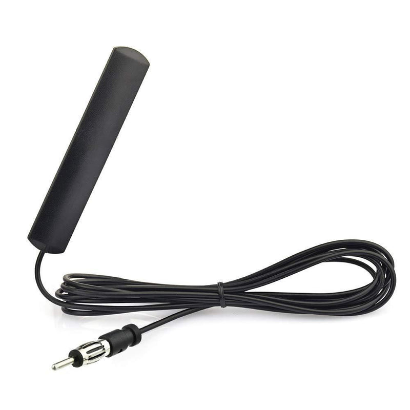 Bingfu Car Antenna Car Stereo FM AM Radio Antenna Car Adhesive Mount Hidden Patch Antenna for Vehicle Truck SUV Car Stereo in Dash Head Unit CD Media Receiver Player Audio HD Radio Tuner Amplifier Hidden Antenna