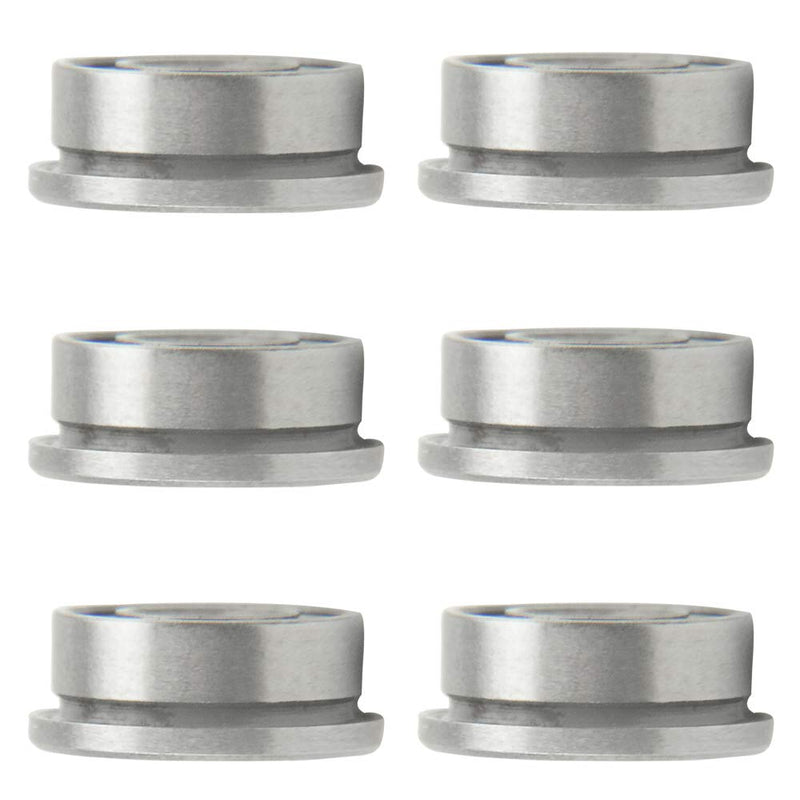 WMYCONGCONG 20 PCS F684ZZ Flanged Bearing 4x9x4mm Double Shielded Mini Ball Bearing for 3D Printer