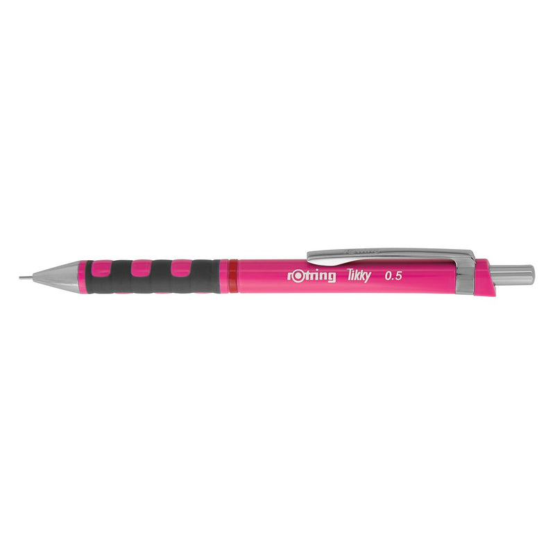 rOtring Tikky Mechanical Pencil, HB, 0.5 mm, Neon Pink