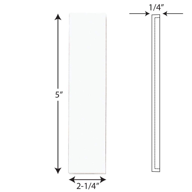 Progress Lighting P5970-HBK Transitional One Wall Lantern from LED Cylinders Collection Finish Lighting Accessory, 1-1/8-Inch Width x 5-Inch Height, Snow White
