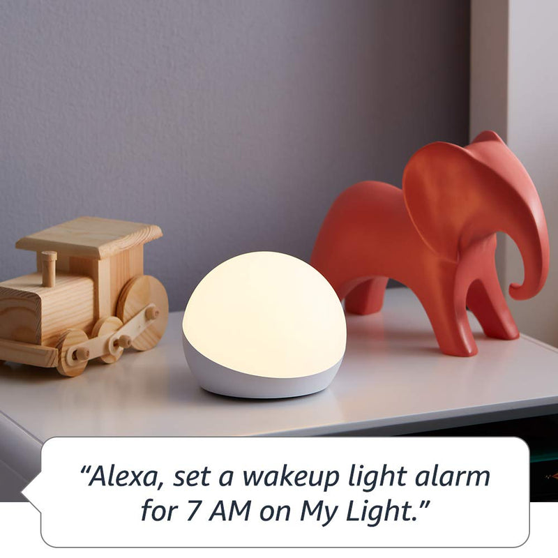 Echo Glow - Multicolor smart lamp for kids, a Certified for Humans Device – Requires compatible Alexa device Device only