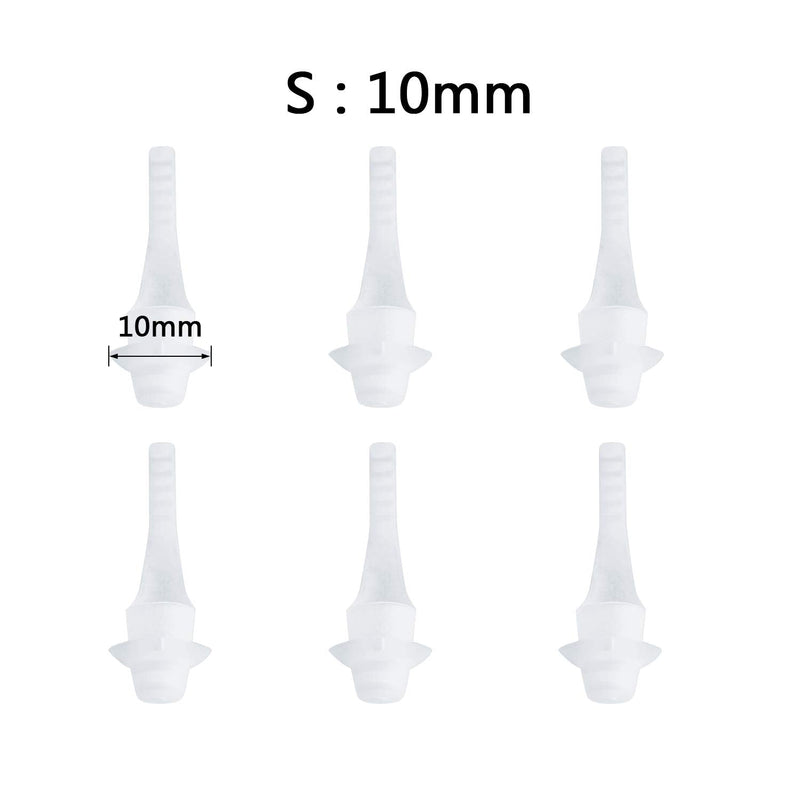 BLJ Hearing Amplifier 6pcs Ear Buds Domes, Open Type, Only for BLJ Hearing Amplifier Small