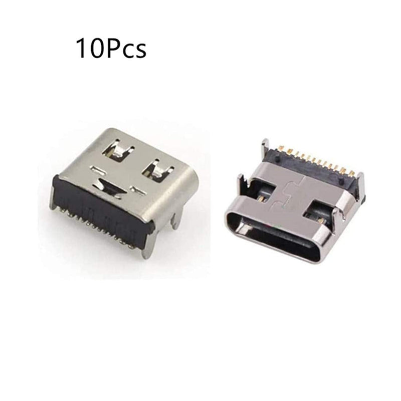 bnafes PCB USB Connector Type-C 3.1 16Pin Female Jack Fast Charging Socket 10Pcs