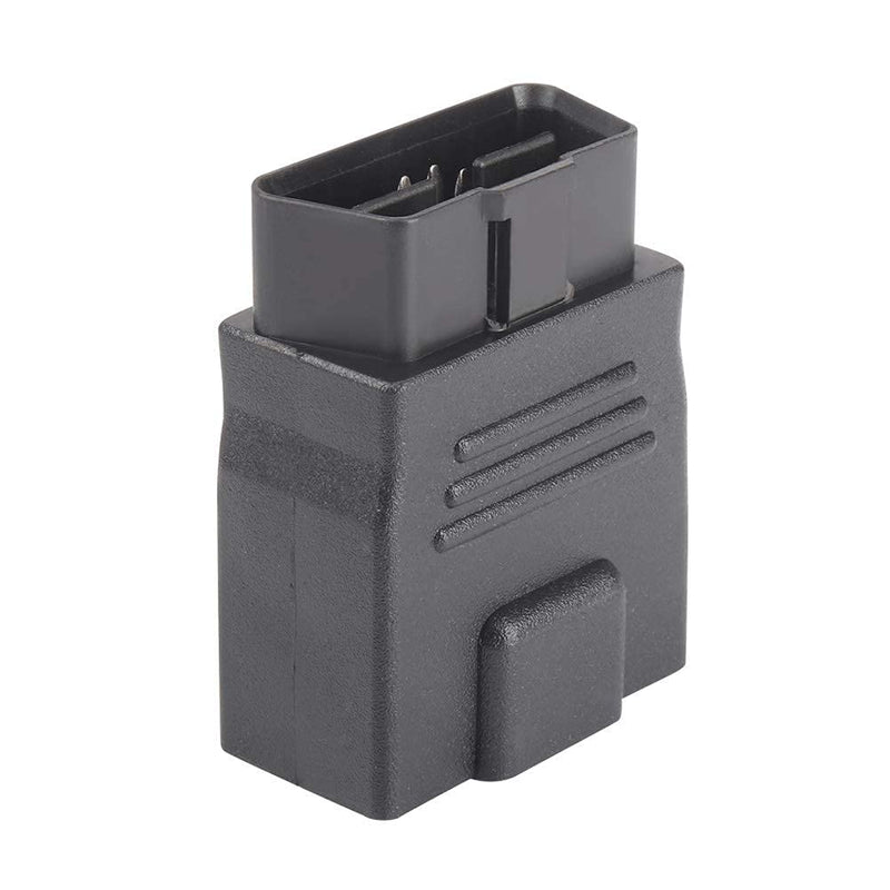 OLLGEN Mini Size OBD2 OBDII Full 16 Pin Male to Female Adapter Diagnostic Extender OBD Port Extension Connector Converter for Car Repair Shop or Testing Institution