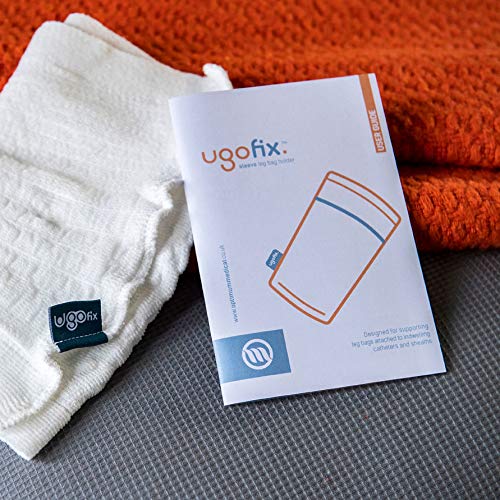 Ugo Fix Sleeve (x4) – Catheter Leg Bag Holder/Catheter Bag Cover, Strong and Durable Fibre Blends with External Seams, Washable and Reusable with Free Laundry Bag (Pack of 4) (Extra Extra Large) 2X-Large (Pack of 4)