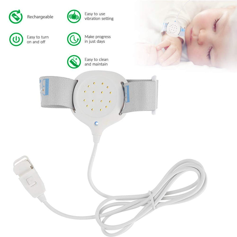 Bedwetting Alarm, Bedwetting Alarm Sensor Monitor for the Elderly and Children Bedwetting Alarm for Boys Girls Kids Pee Alarm with Sound and Vibration