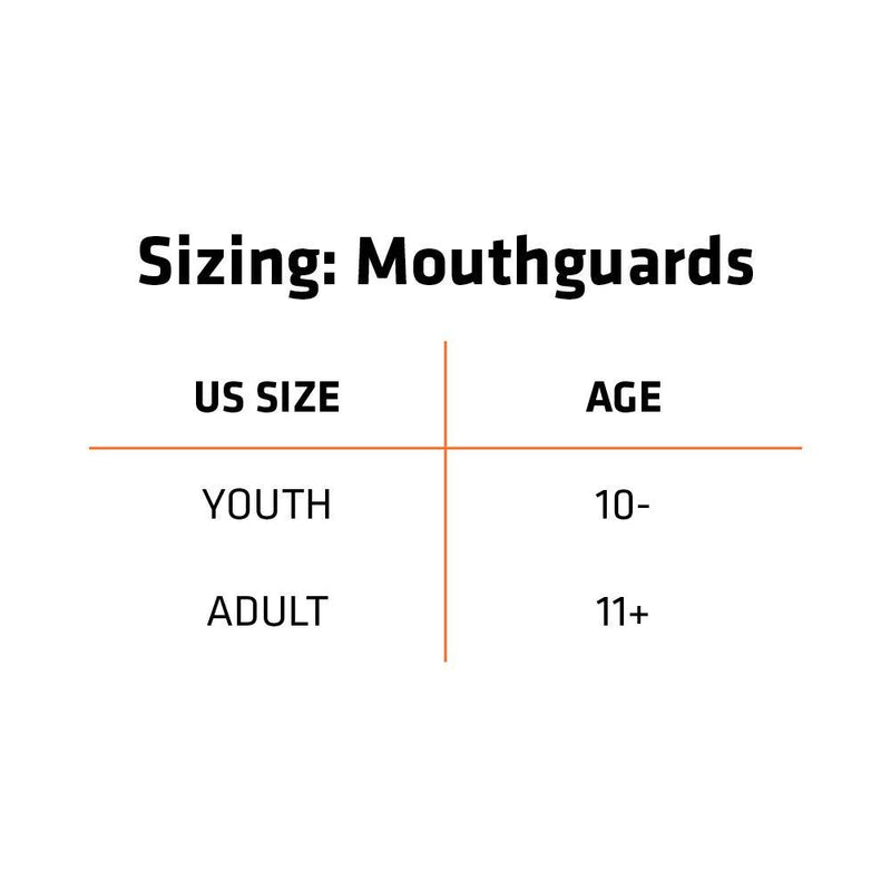 Adult Braces Strapless Mouthguard, Adult Blue