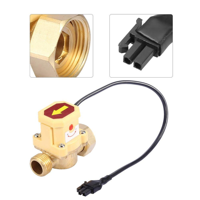 Wate Flow Sensor Switch G3/4-G1/2W Adjustable Flow Control Switch 220V Automatic Flow Switch Yarn Flow Sensor Switch Control
