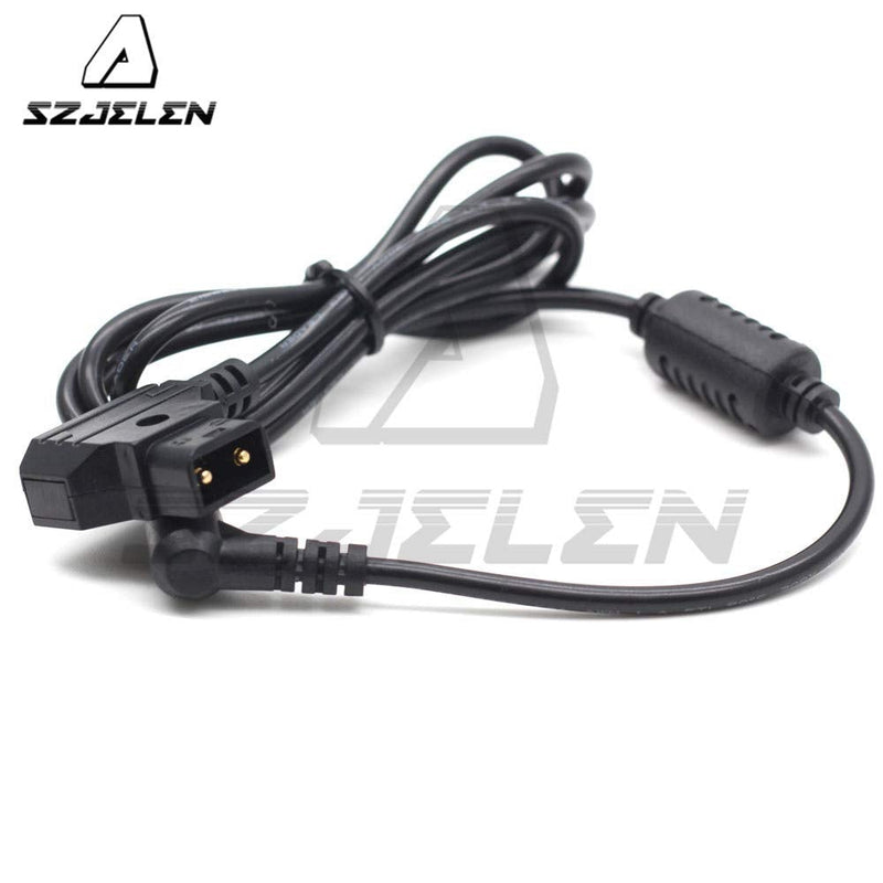 SZJELEN D-Tap to 12V DC5.5X2.5mm Right Angle Power Cable for KiPRO LCD Monitor (DC Straight Cable) DC Straight Cable