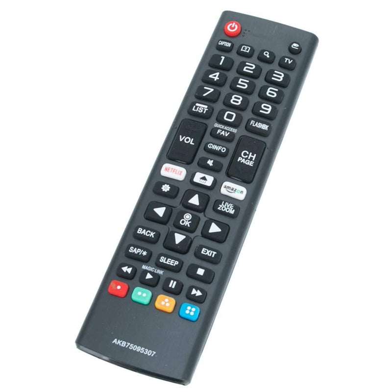 AKB75095307 Replace Remote fit for LG TV 43UJ6300 43UJ6050 43UJ6350 49UJ6300 49UJ6050 32LJ550M 32LJ550M-UB 65UJ6300-UA 75UJ6520 55UJ6520 43UJ6200 49UJ6200 55UJ6200 65UJ6200 49UJ620M 43UJ6500-UB