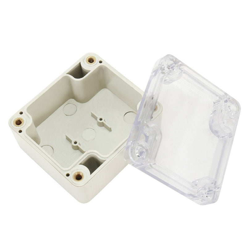 uxcell 2.48"x2.28"x1.38"(63mmx58mmx35mm) ABS Junction Box Universal Electric Project Enclosure Clear