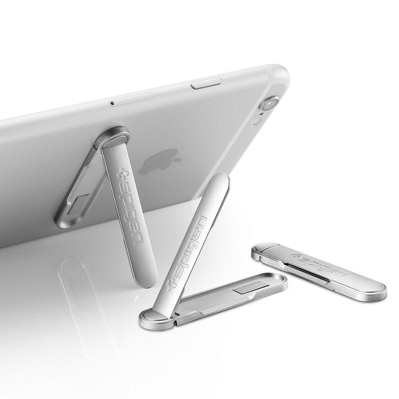 Spigen U100 Universal Kickstand Compatible with Any Cellphone - Silver (US Patent Pending)