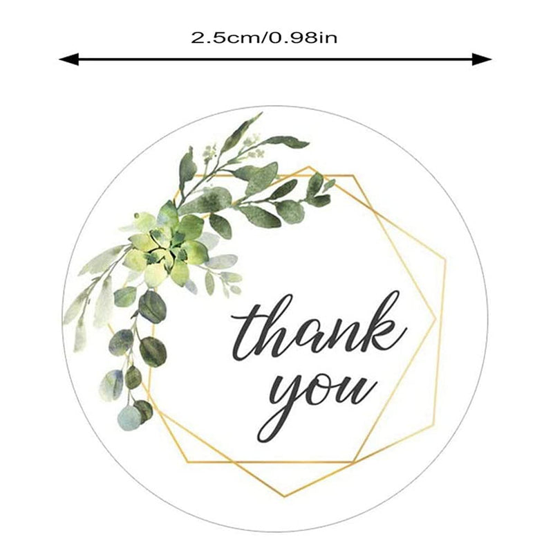 4 Roll Thank You Stickers, BetterJonny 2000Pcs Thank You Stickers Labels with 26 Flower Design for Envelopes, Packaging, Party, Weddings, Christmas Gifts
