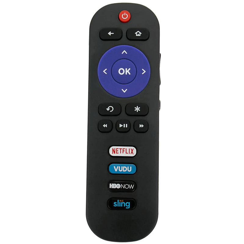 RC280 Replacement Remote Control Applicable for TCL Roku TV with HBONOW Vudu Netflix Sling Shortcut Buttons 32S3850A 32S3850B 32S3850P 48FS3750 55FS3750 40FS3800 50FS3800 40FS4610R 48FS4610R 50FS3750