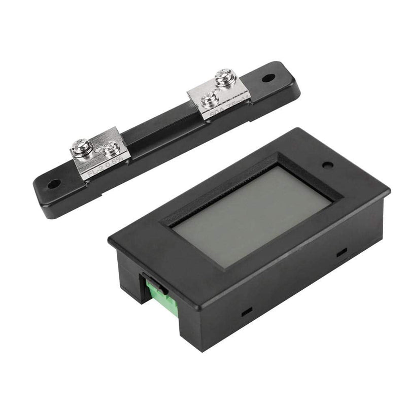 【𝐂𝐡𝐫𝐢𝐬𝐭𝐦𝐚𝐬 𝐃𝐞𝐚𝐥𝐬】Voltage Current Tester,PZEM-051 DC 6.5-100V Digital Electric Power Energy Voltage Current Meter,with Power Alarm Threshold, Overload Alarm Function(50A Current Shunt)
