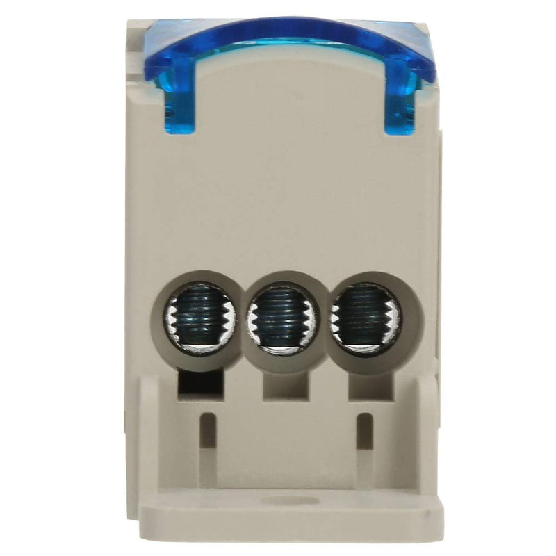 Electrical Distribution Box 80A Din Rail Electric Wire Connector Block Distribution Box Universal Power Junction Box