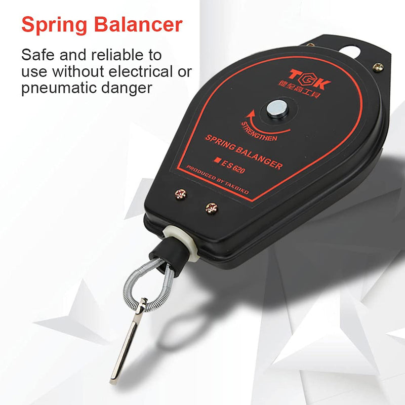 0.6-2.0Kg Spring Balancer, Portable Retractable Hanger, Tool Stand, Balancer, Suitable for Assembly Line, Automobile Manufacturing, Tools, Jigs