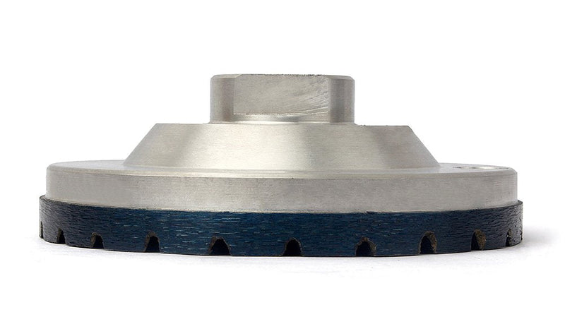 4" Concrete Diamond Cup Wheel Grinding with Aluminum Based 5/8-11 Thread 50 Grit for Angle Grinder