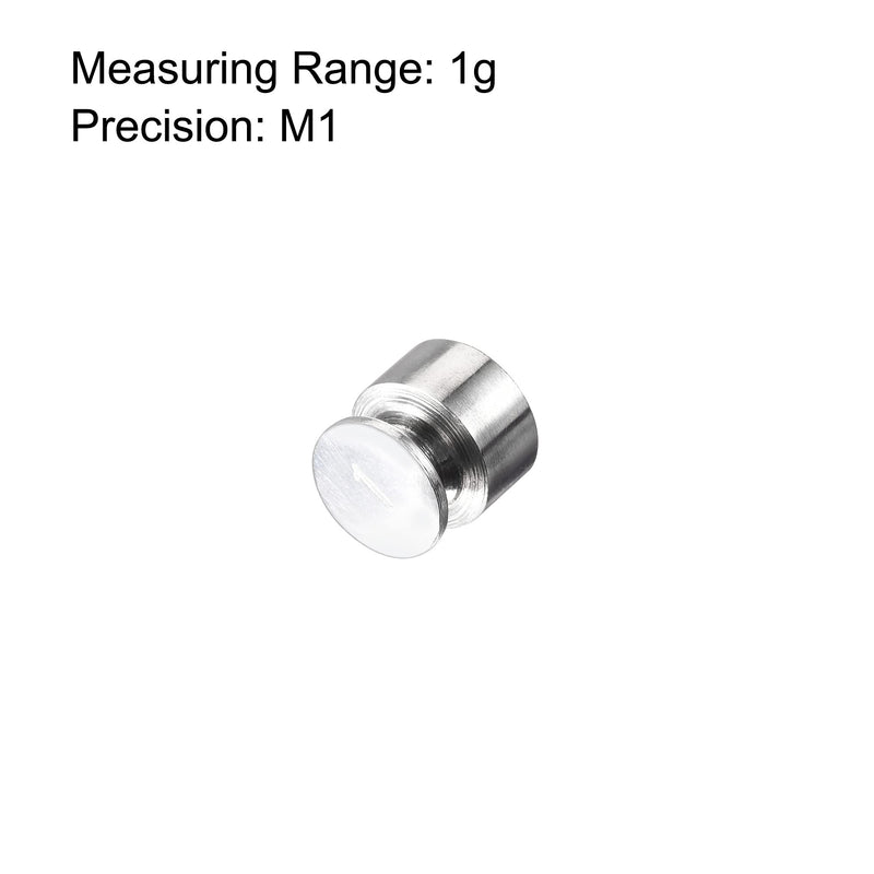 uxcell Gram Calibration Weight 1g M1 Precision Stainless Steel for Digital Balance Scales