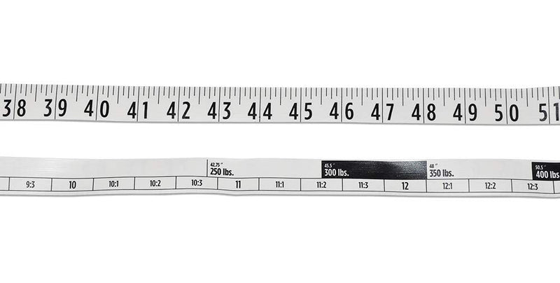 WIN TAPE Measure Horse and Pony Height Weight Tape, Weight in Pounds & Height in Hands (Hands/LBS)
