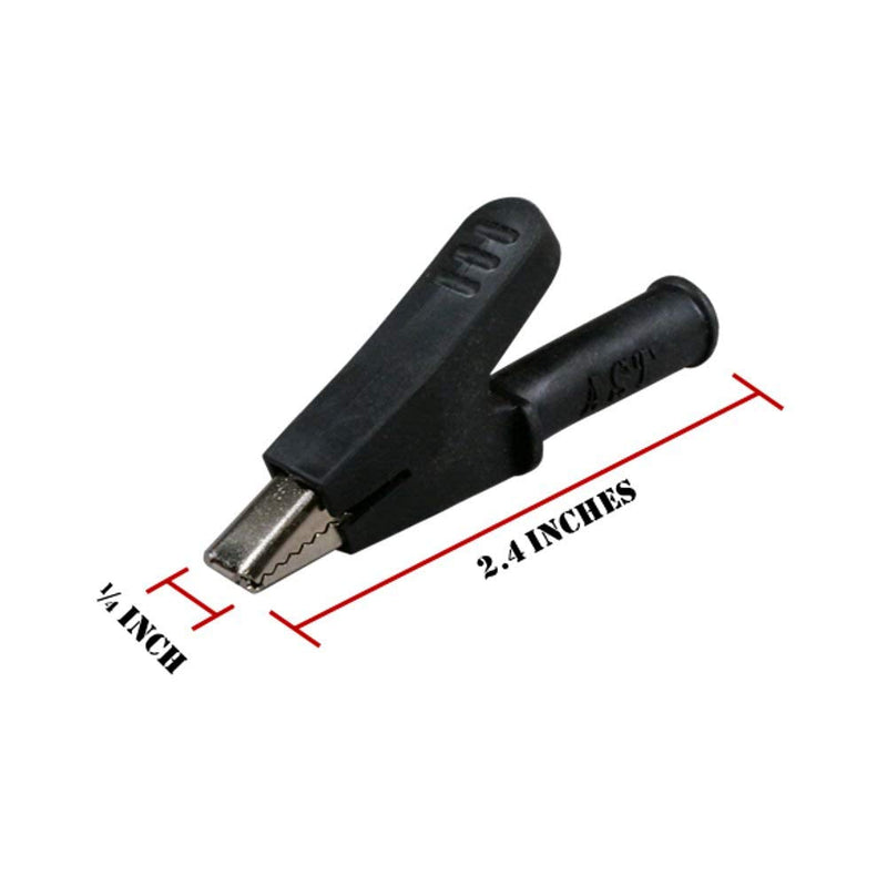 AST Labs Test Lead Alligator Clip Heavy Duty to Alligator Clip Heavy Duty 39"