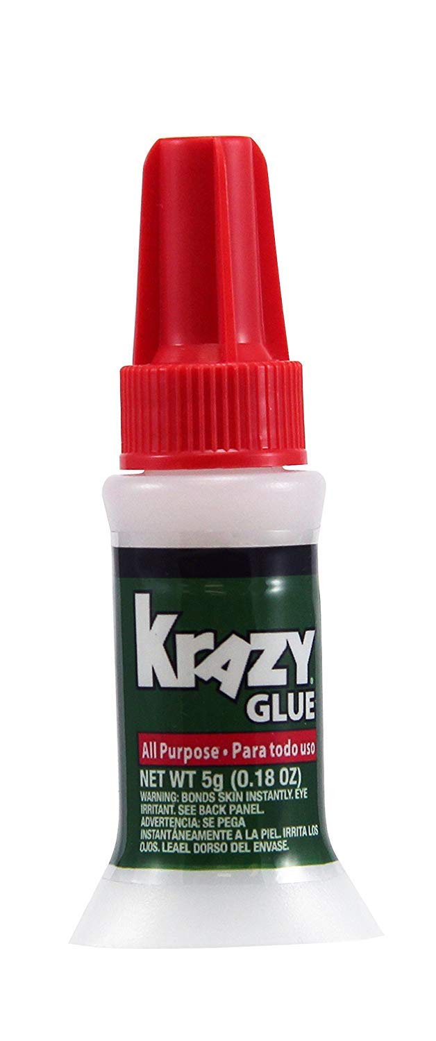 Krazy Glue KG92548R Instant Krazy Glue 0.18-Ounce All Purpose Brush - Pack of 6 6 Pack