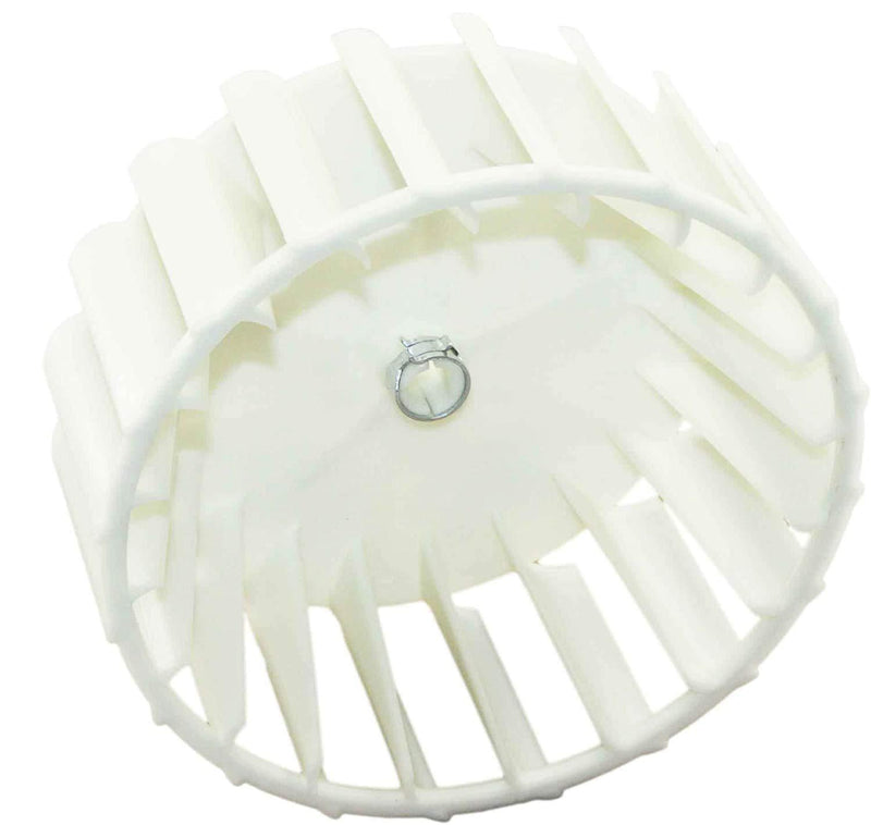 Supplying Demand Y303836 303836 Dryer Blower Wheel With Center Hub Clamp 7.5" Diameter X 3 3/8" Width
