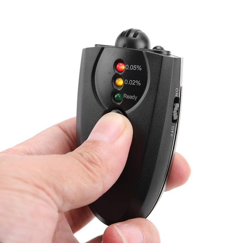 TMISHION Breathalyzer, Mini Portable LED Keychain Alcohol for Personal and Professional Use