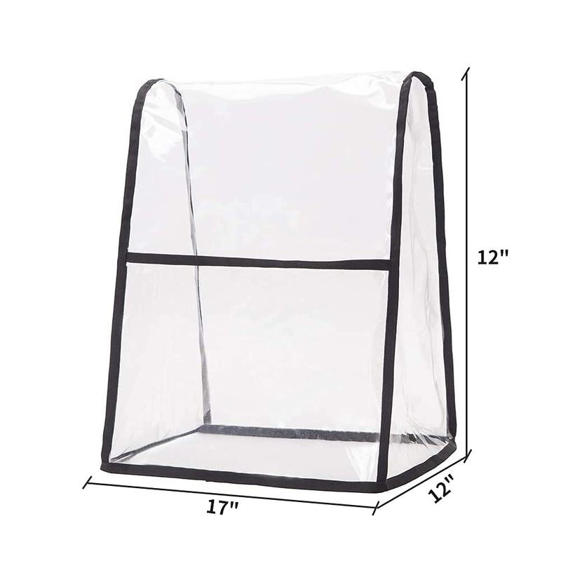 Kitchen Stand Mixer Cover, Clear Mixer Dustproof Cover, Waterproof Thicken Protector Organizer Bag for Kitchen Mixer JBJZ02-large