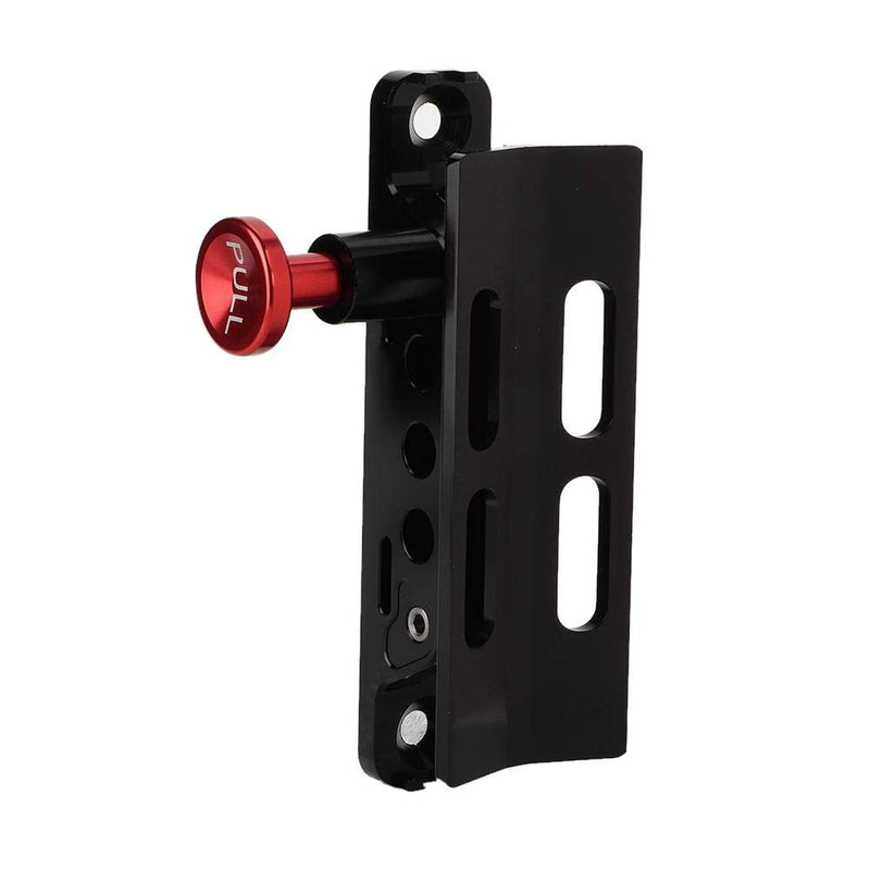 Extinguisher Mount,Universal Vehicle Car Aluminum Alloy Fire Extinguisher Modified Quick Release Adjustable Mount Bracket Holder Black Fit for Jeep Wrangler