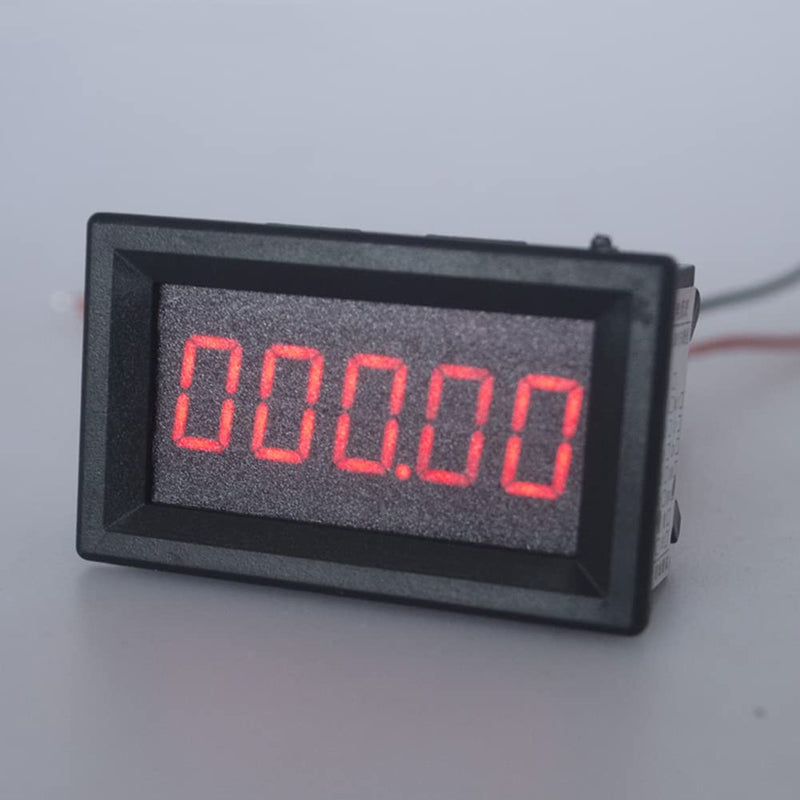 Taidacent High Precision 5 Digit Amp Meter DC 0.0000-3.0000A Ammeter Digital Display mA Digital Ammeter 0.36 Inch Red LED Display