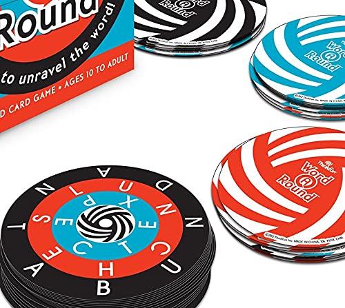 ThinkFun Word A Round Game - Award Winning Fun Card Game For Age 10 and Up Where You Race to Unravel the Word
