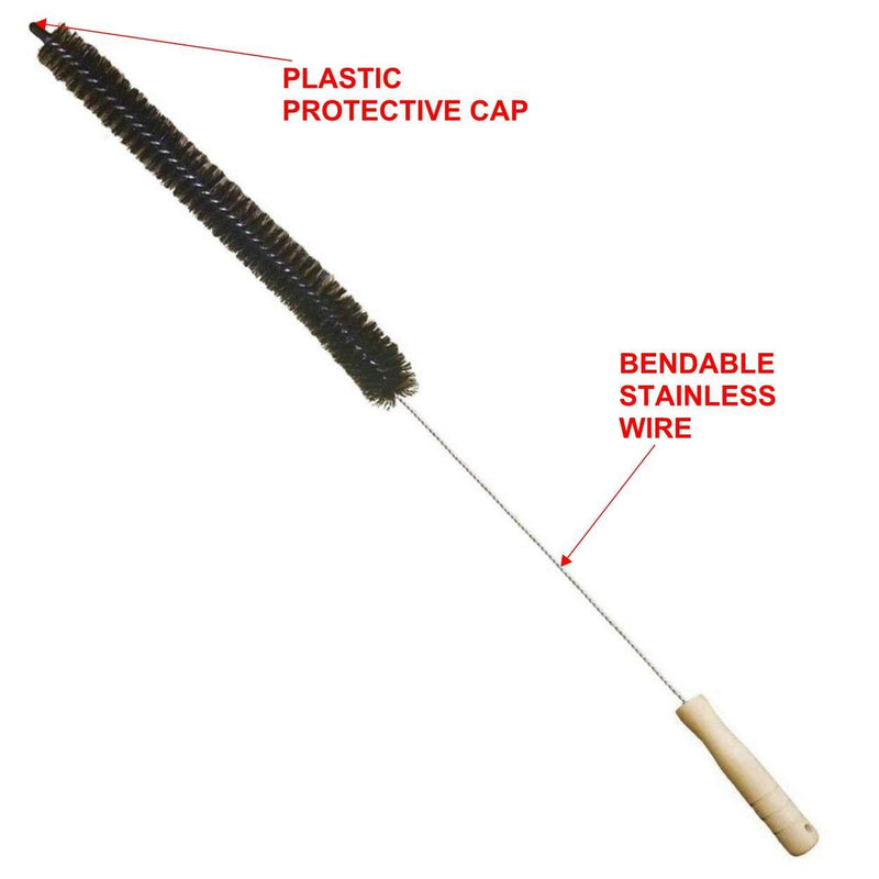 Clothes Dryer Lint Vent Trap Cleaner Brush Gas Electric Fire Prevention Exhaust (1 Pack) 1 pack
