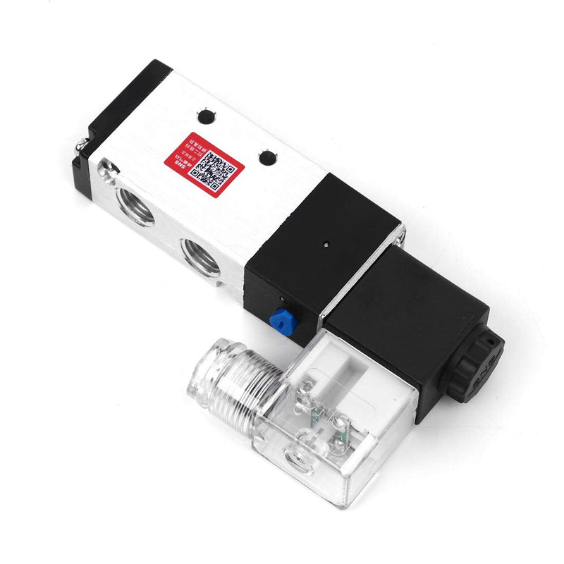 SNS 4V210-N08/AC110V 5/2 Port 1/4 NPT Inlet Single Coil Pilot-Operated Electric Solenoid Valve