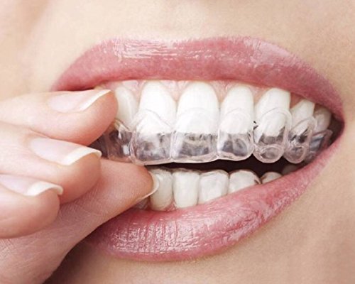 Eshylala 5 Pieces Teeth Whitening Trays Whitening Teeth Trays Whitener Mouth Guard Care Oral Hygiene Bleaching Tooth Tool