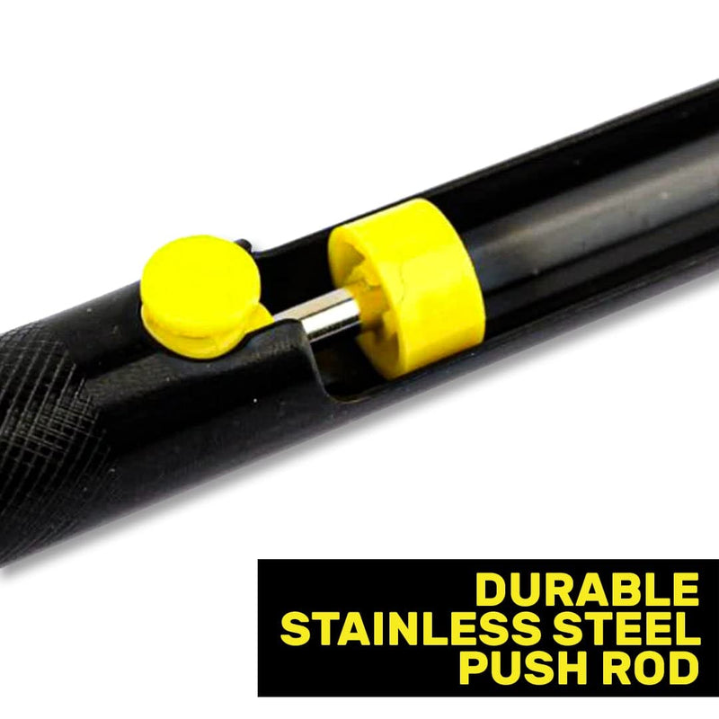 Lötzauger desoldering pump suction vacuum desoldering pump with Teflon tip 33 cm Lötzauger silicone desoldering tool (black) Black