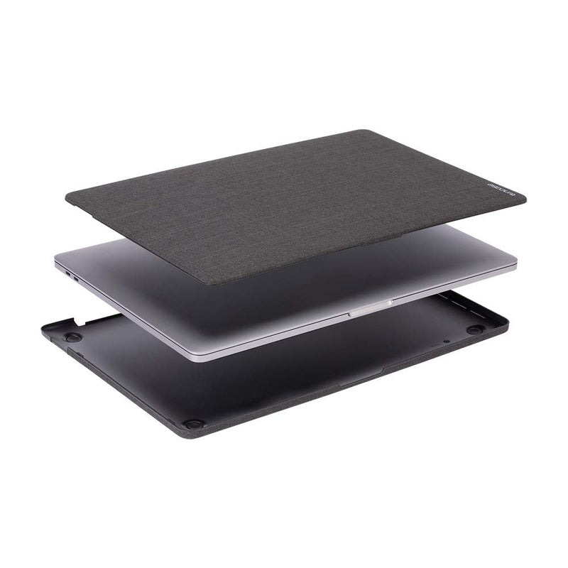 Incase Textured Hardshell in Woolenex, Compatible with 16" MacBook Pro, Form-Fitting Protection in Durable Woolenex, Graphite (INMB200684-GFT) Pro 16" (2019)