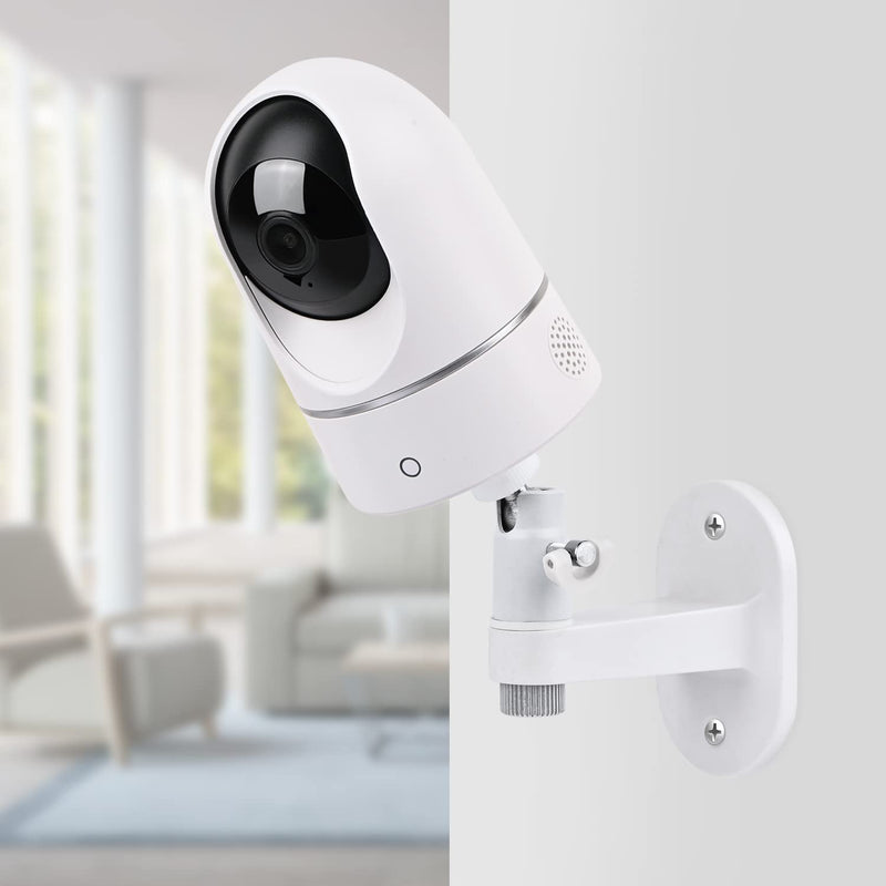 2Pack Adjustable Wall Mount for Eufy Security Solo IndoorCam P24, No-Drill Mounting Bracket for Eufy Security Indoor Cam Pan & Tilt - White