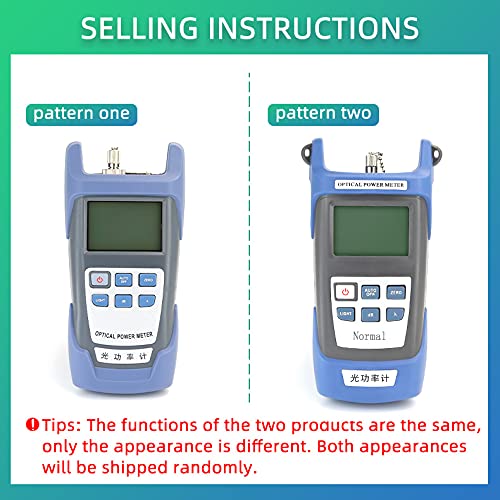 Portable FTTH Fiber Optical Power Meter Optic Cable Tester Network with FC SC Interfaces for CATV Test,CCTV Test and Telecommunication