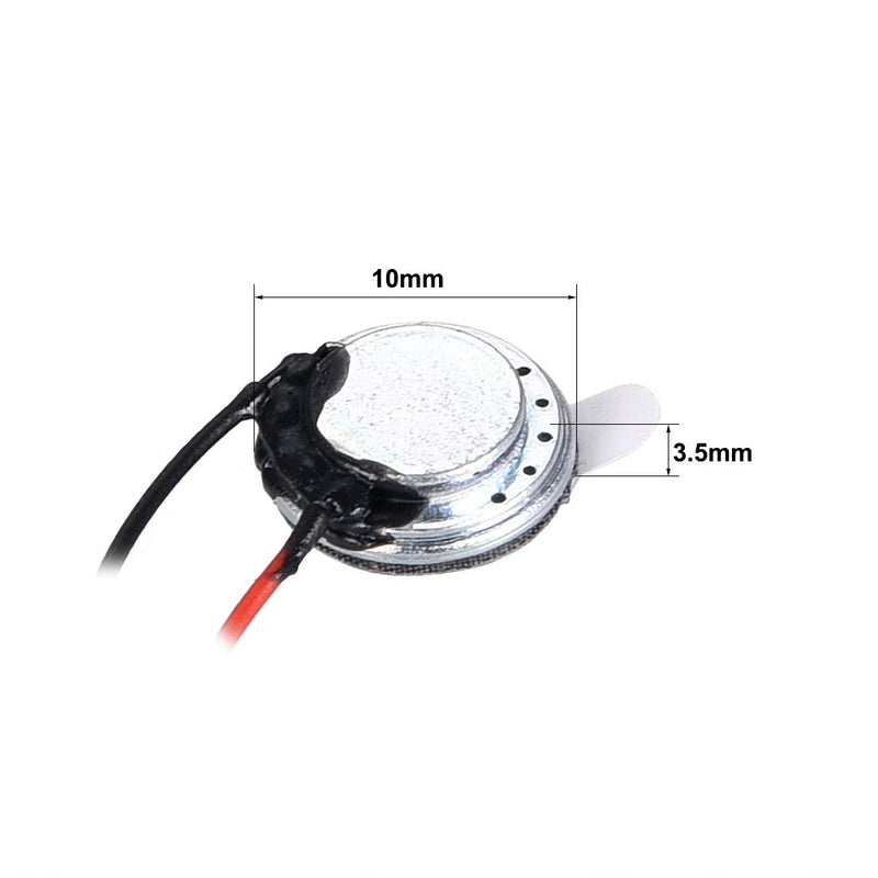 uxcell 0.5W 8 Ohm Mini DIY Speaker 10mm Round Shape Replacement Loudspeaker