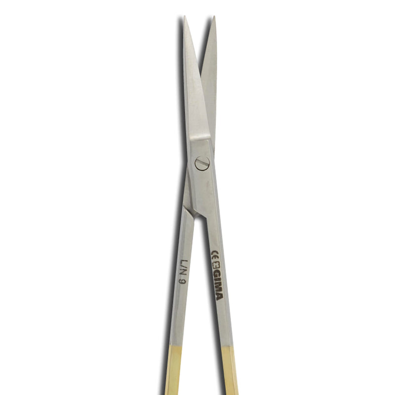 Gima - Iris scissors, straight, 11.5 cm, with strong tips that ensure surgeons high precision, 26526